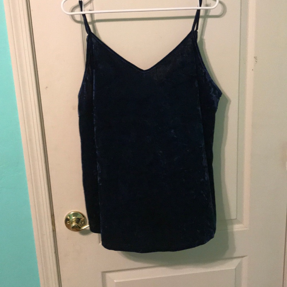 velvet tank top